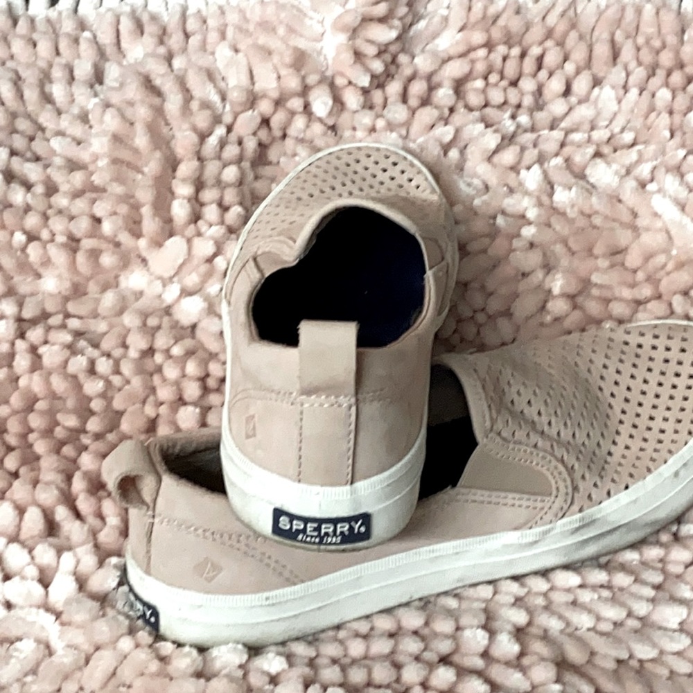 Sperry slip ons blush